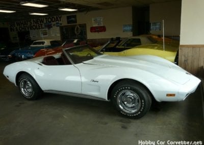 1974 Classic White L82 Corvette Stingray Convertible