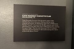 Cape Kennedy Corvette Club Exhibit