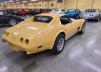 1977 Tan Corvette Brown Interior For Sale