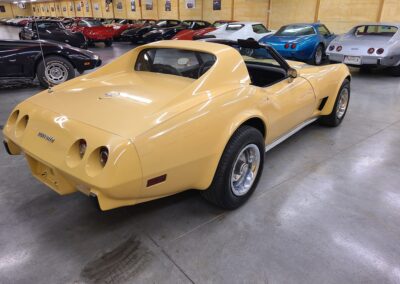 1977 Tan Corvette Brown Interior For Sale