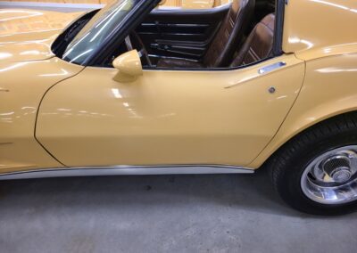 1977 Tan Corvette Brown Interior For Sale