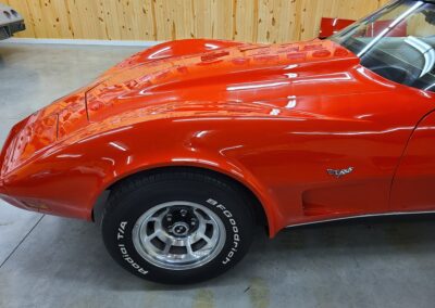 1979 Red Corvette Oyster Interior For Sale