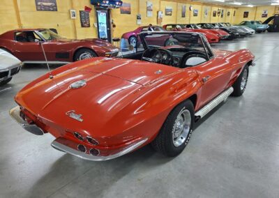 1963 Riverside Red Corvette Stingray Convertible