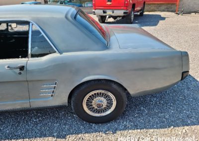 1966 Gray Ford Mustang For Sale