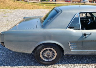 1966 Gray Ford Mustang For Sale