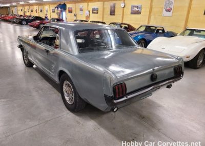 1966 Gray Ford Mustang For Sale