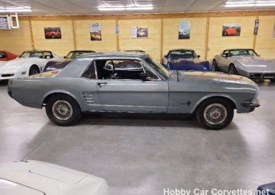 1966 Gray Ford Mustang For Sale
