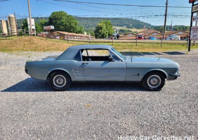 1966 Gray Ford Mustang For Sale