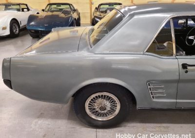 1966 Gray Ford Mustang For Sale