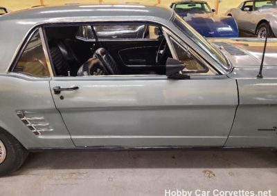 1966 Gray Ford Mustang For Sale