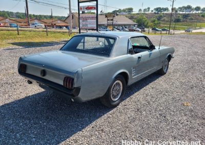 1966 Gray Ford Mustang For Sale
