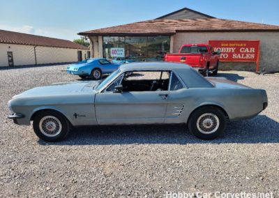 1966 Gray Ford Mustang For Sale