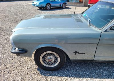 1966 Gray Ford Mustang For Sale