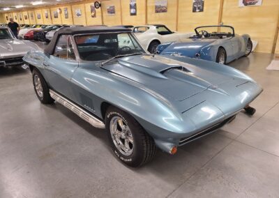 1967 Blue Corvette Convertible For Sale