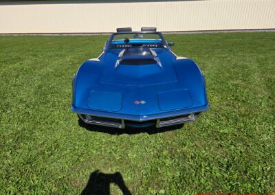 1968 Blue Corvette Convertible Big Block 4spd For Sale