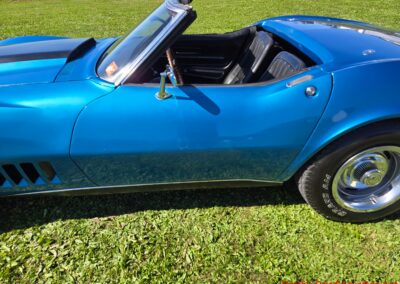 1968 Blue Corvette Convertible Big Block 4spd For Sale