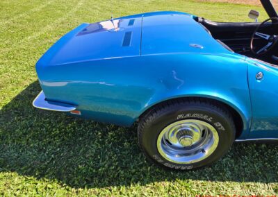 1968 Blue Corvette Convertible Big Block 4spd For Sale
