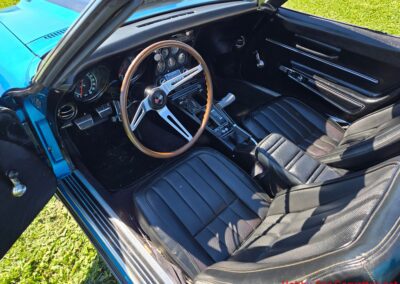 1968 Blue Corvette Convertible Big Block 4spd For Sale