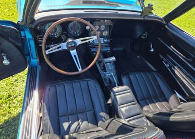 1968 Blue Corvette Convertible Big Block 4spd For Sale