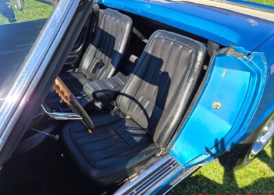 1968 Blue Corvette Convertible Big Block 4spd For Sale