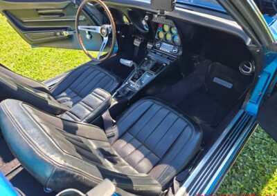 1968 Blue Corvette Convertible Big Block 4spd For Sale