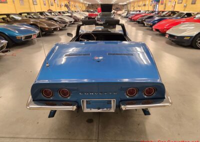 1968 Blue Corvette Convertible Big Block 4spd For Sale
