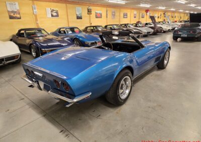 1968 Blue Corvette Convertible Big Block 4spd For Sale