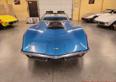 1968 Blue Corvette Convertible Big Block 4spd For Sale
