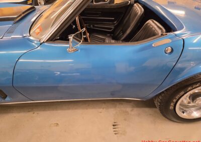 1968 Blue Corvette Convertible Big Block 4spd For Sale