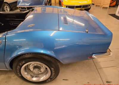 1968 Blue Corvette Convertible Big Block 4spd For Sale