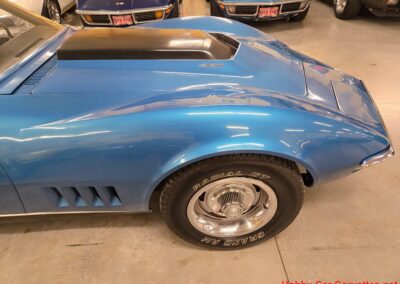 1968 Blue Corvette Convertible Big Block 4spd For Sale