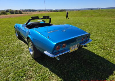1968 Blue Corvette Convertible Big Block 4spd For Sale