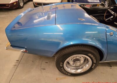 1968 Blue Corvette Convertible Big Block 4spd For Sale