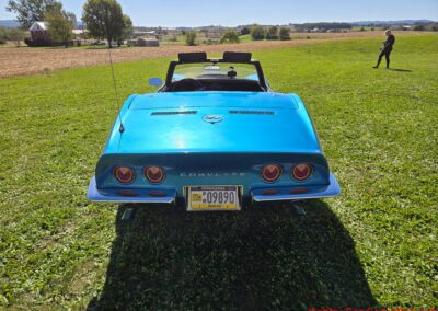 1968 Blue Corvette Convertible Big Block 4spd For Sale