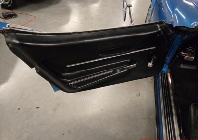 1968 Blue Corvette Convertible Big Block 4spd For Sale