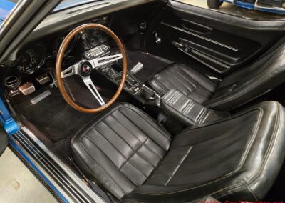 1968 Blue Corvette Convertible Big Block 4spd For Sale