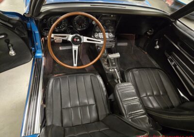 1968 Blue Corvette Convertible Big Block 4spd For Sale