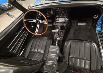 1968 Blue Corvette Convertible Big Block 4spd For Sale