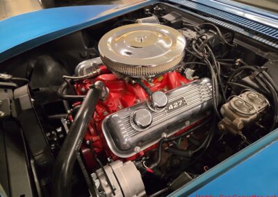 1968 Blue Corvette Convertible Big Block 4spd For Sale