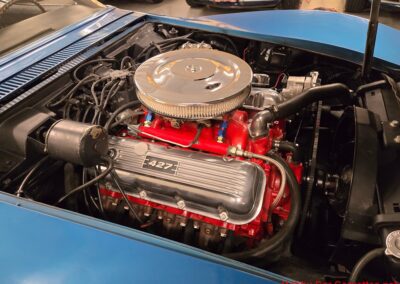 1968 Blue Corvette Convertible Big Block 4spd For Sale