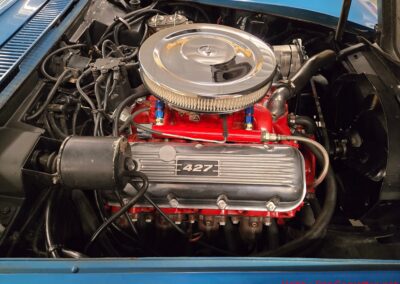 1968 Blue Corvette Convertible Big Block 4spd For Sale