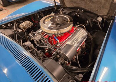 1968 Blue Corvette Convertible Big Block 4spd For Sale