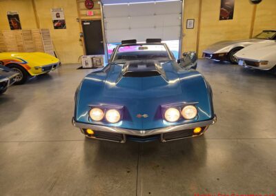 1968 Blue Corvette Convertible Big Block 4spd For Sale