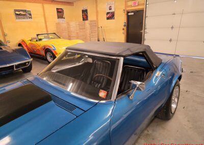 1968 Blue Corvette Convertible Big Block 4spd For Sale