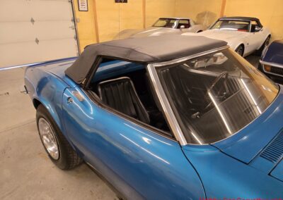 1968 Blue Corvette Convertible Big Block 4spd For Sale