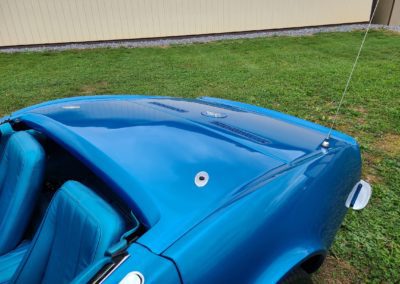 1968 Lemans Blue Corvette Convertible 4spd 350Hp For Sale