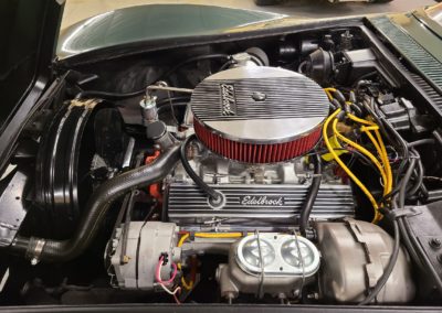 1968 British Green Corvette Convertible 4spd For Sale