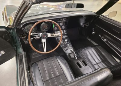 1968 British Green Corvette Convertible 4spd For Sale