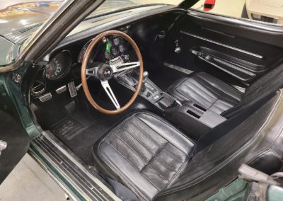 1968 British Green Corvette Convertible 4spd For Sale