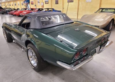 1968 British Green Corvette Convertible 4spd For Sale